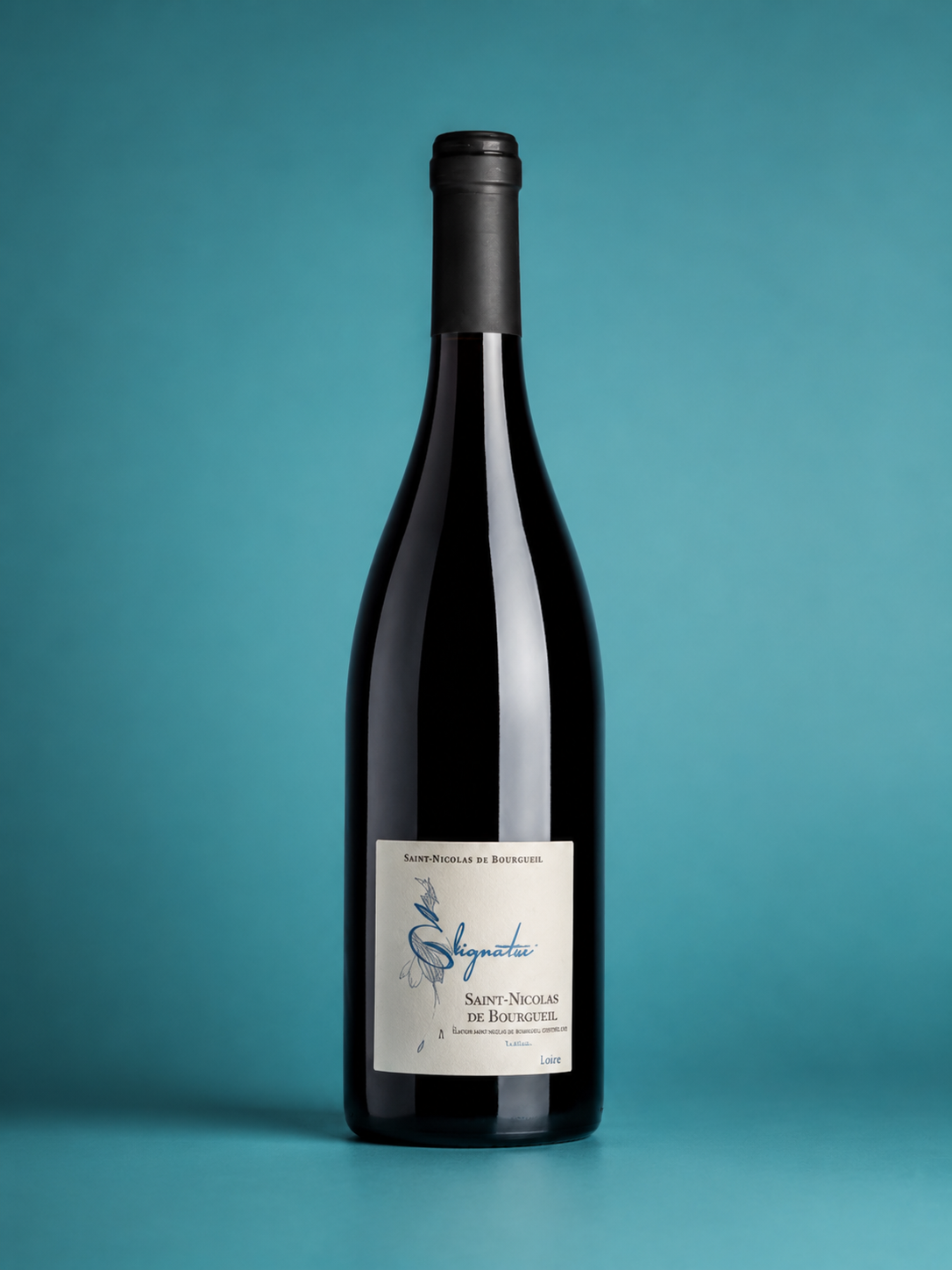 Bouteille de la Cuvée Élégante, vin rouge AOC Saint-Nicolas-de-Bourgueil, Vignoble de la Jarnoterie