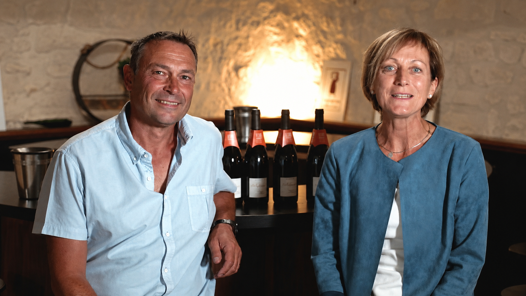 Didier and Carine Rezé — Domaine de la Jarnoterie, Saint-Nicolas-de-Bourgueil